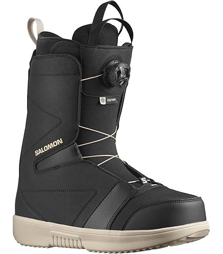 Amazon.com : Salomon Launch Lace SJ Boa Boot, Black/Black/White, 9